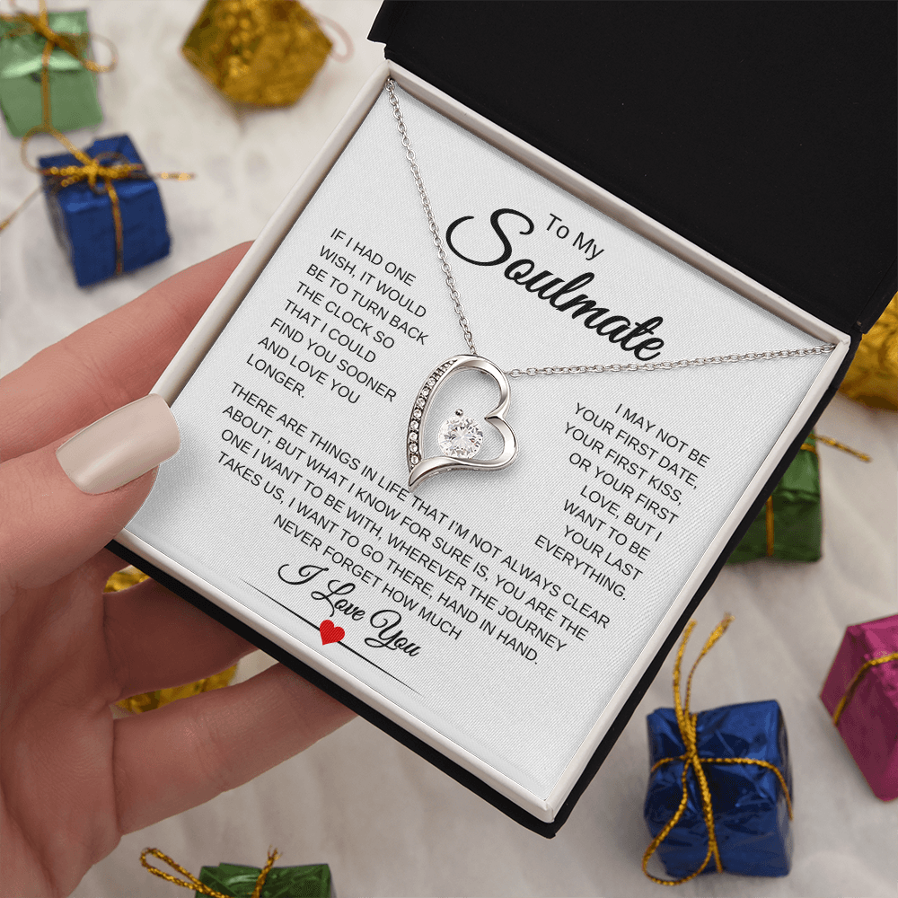 To My Soulmate | One Wish | Forever Love Necklace