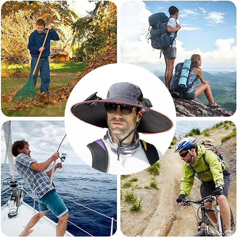 Cool Breeze Solar Fan Hat
