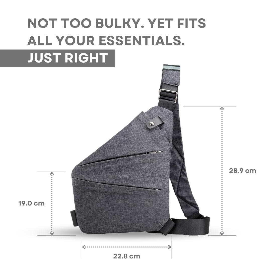 Secure Travel Crossbody Bag