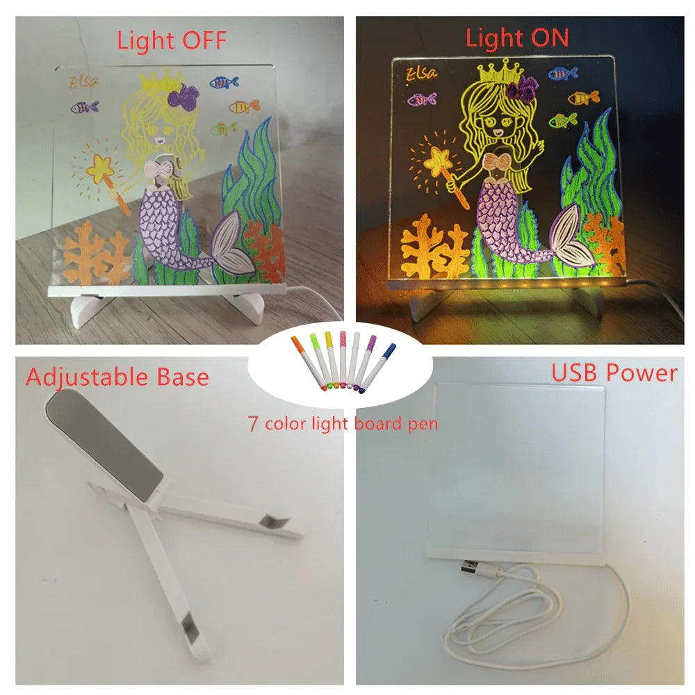 Glow Art Creativity Board