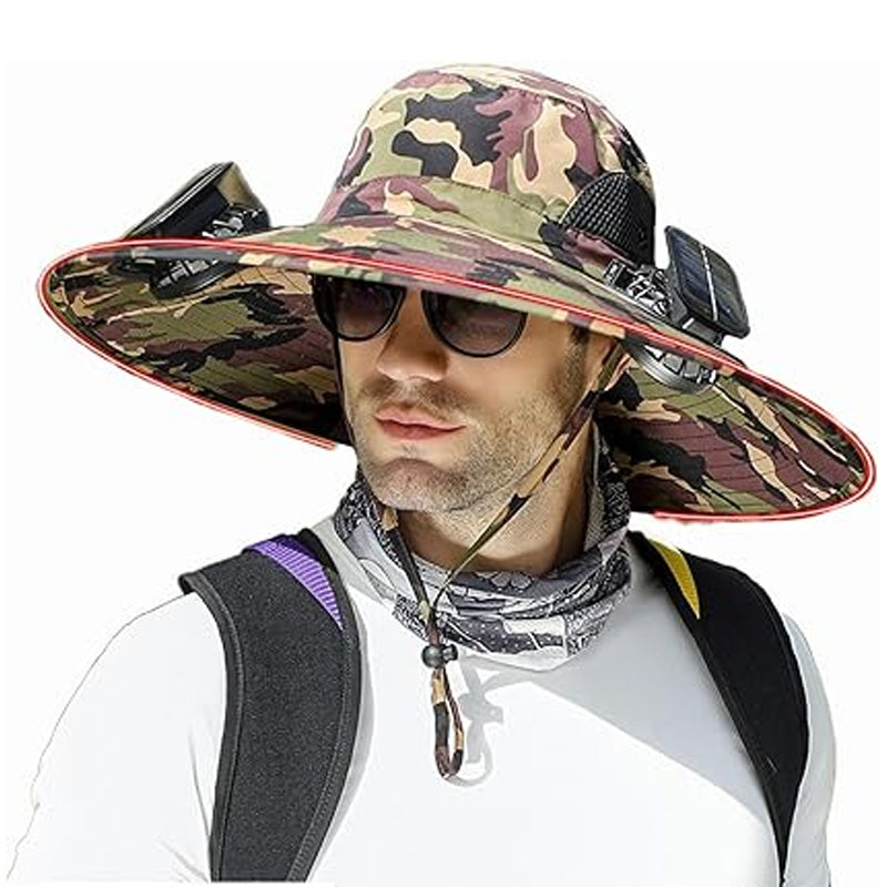 Cool Breeze Solar Fan Hat