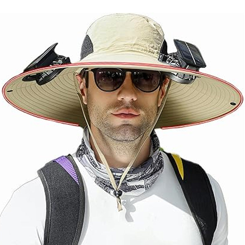 Cool Breeze Solar Fan Hat