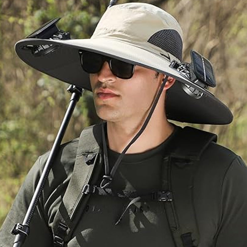 Cool Breeze Solar Fan Hat