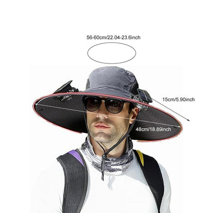 Cool Breeze Solar Fan Hat