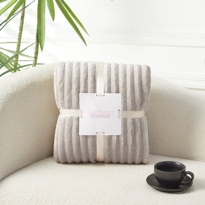 Cloud Comfort Bunny Fleece Blanket