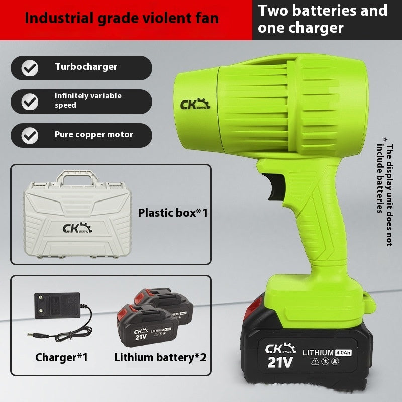 PowerJet 21V Cordless Multi-Purpose Leaf, Snow & Car Blower