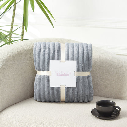 Cloud Comfort Bunny Fleece Blanket