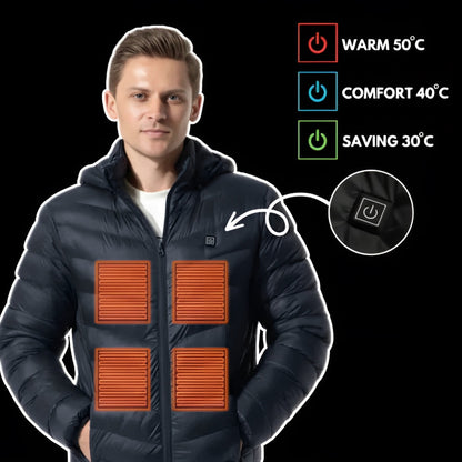 PowerHeat™ Heated Vest / Jacket – USB Rechargeable Electric Puffer