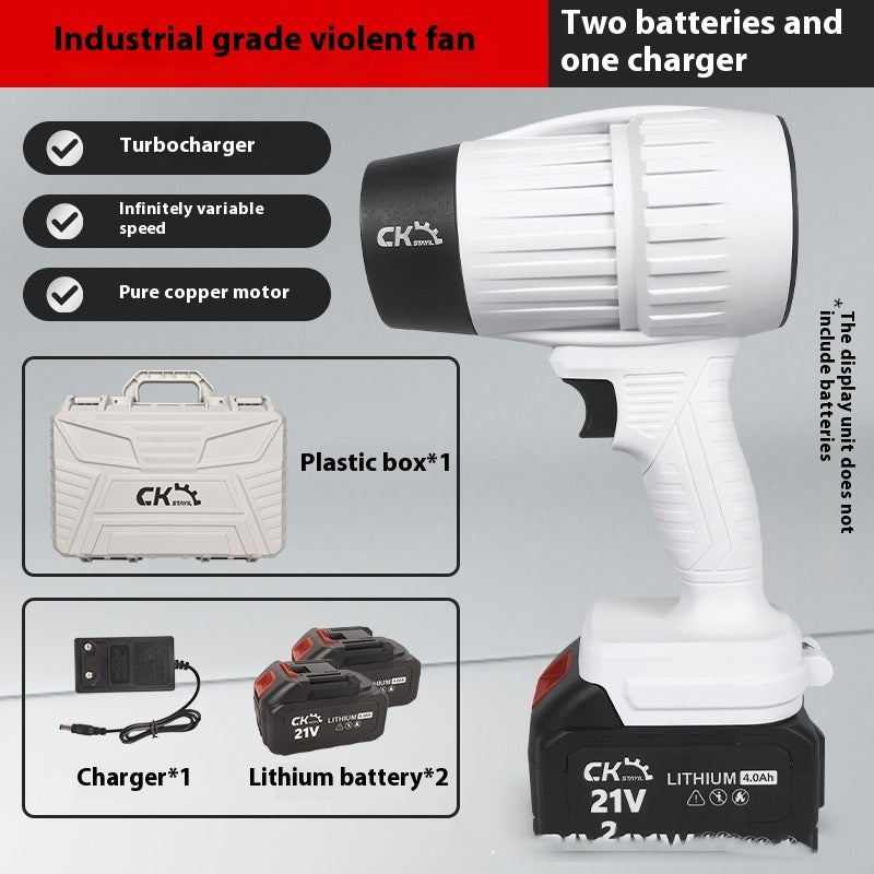 PowerJet 21V Cordless Multi-Purpose Leaf, Snow & Car Blower