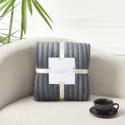 Cloud Comfort Bunny Fleece Blanket