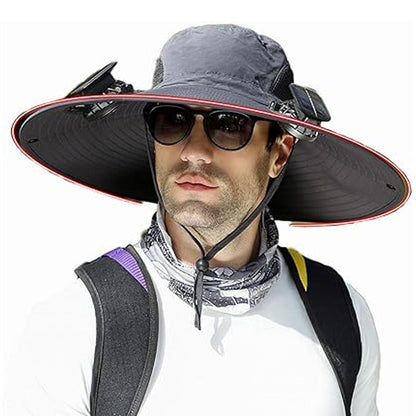 Cool Breeze Solar Fan Hat