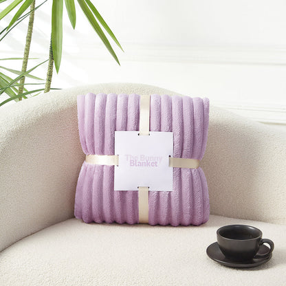 Cloud Comfort Bunny Fleece Blanket