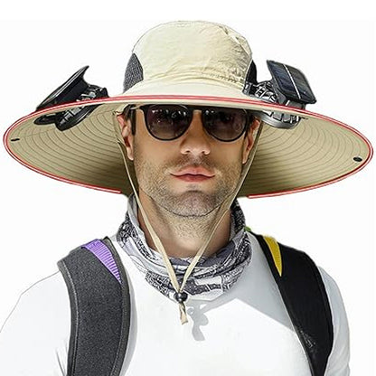 Cool Breeze Solar Fan Hat