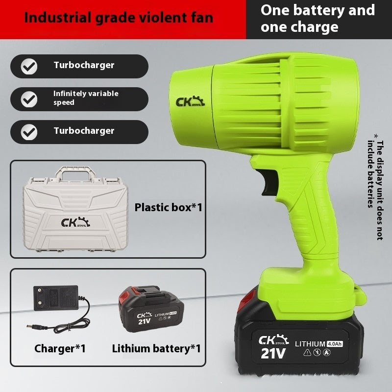 PowerJet 21V Cordless Multi-Purpose Leaf, Snow & Car Blower